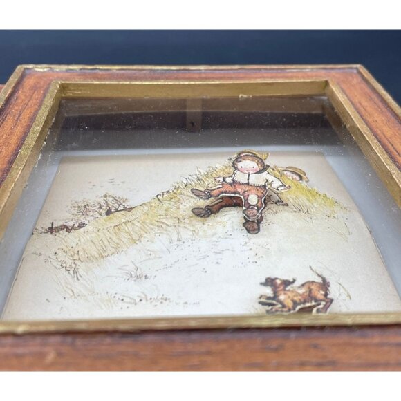 Vintage Holly Hobbie American Greetings 3D Framed Prints Wall Hanging Retro - Picture 8 of 10